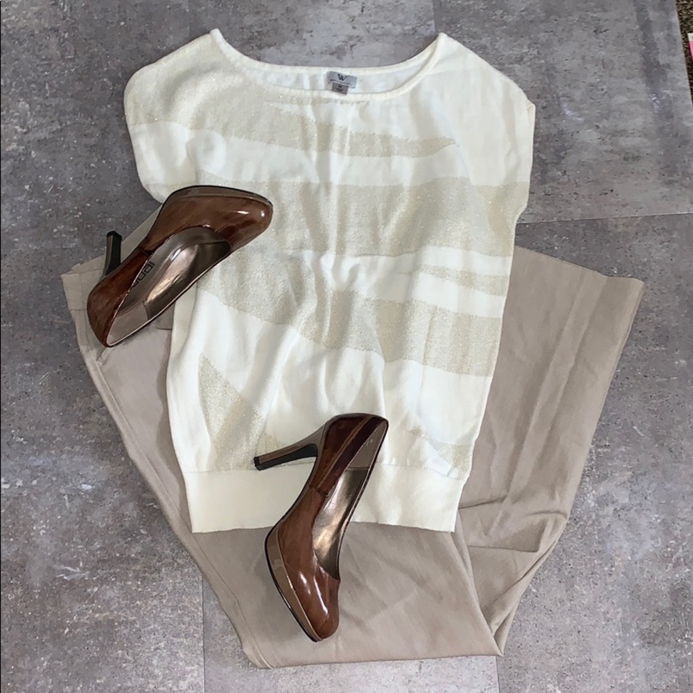 Worthington dress pants kaki brown